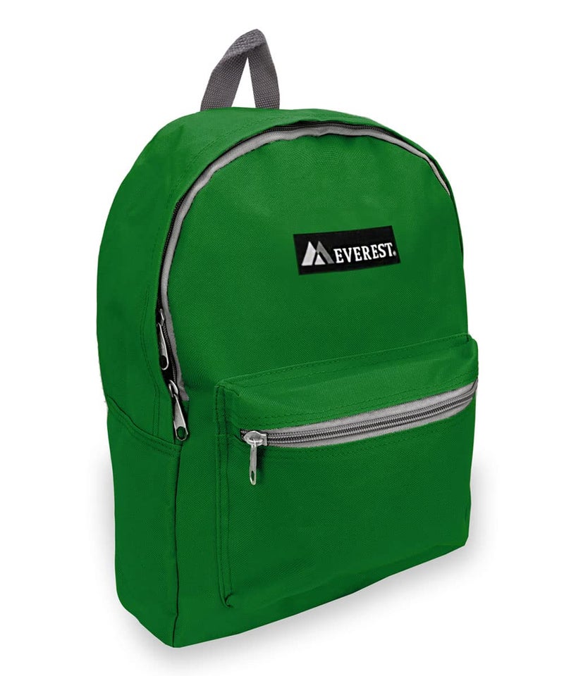 Everest Basic Backpack, Emerald Green, One Size - Image 1
